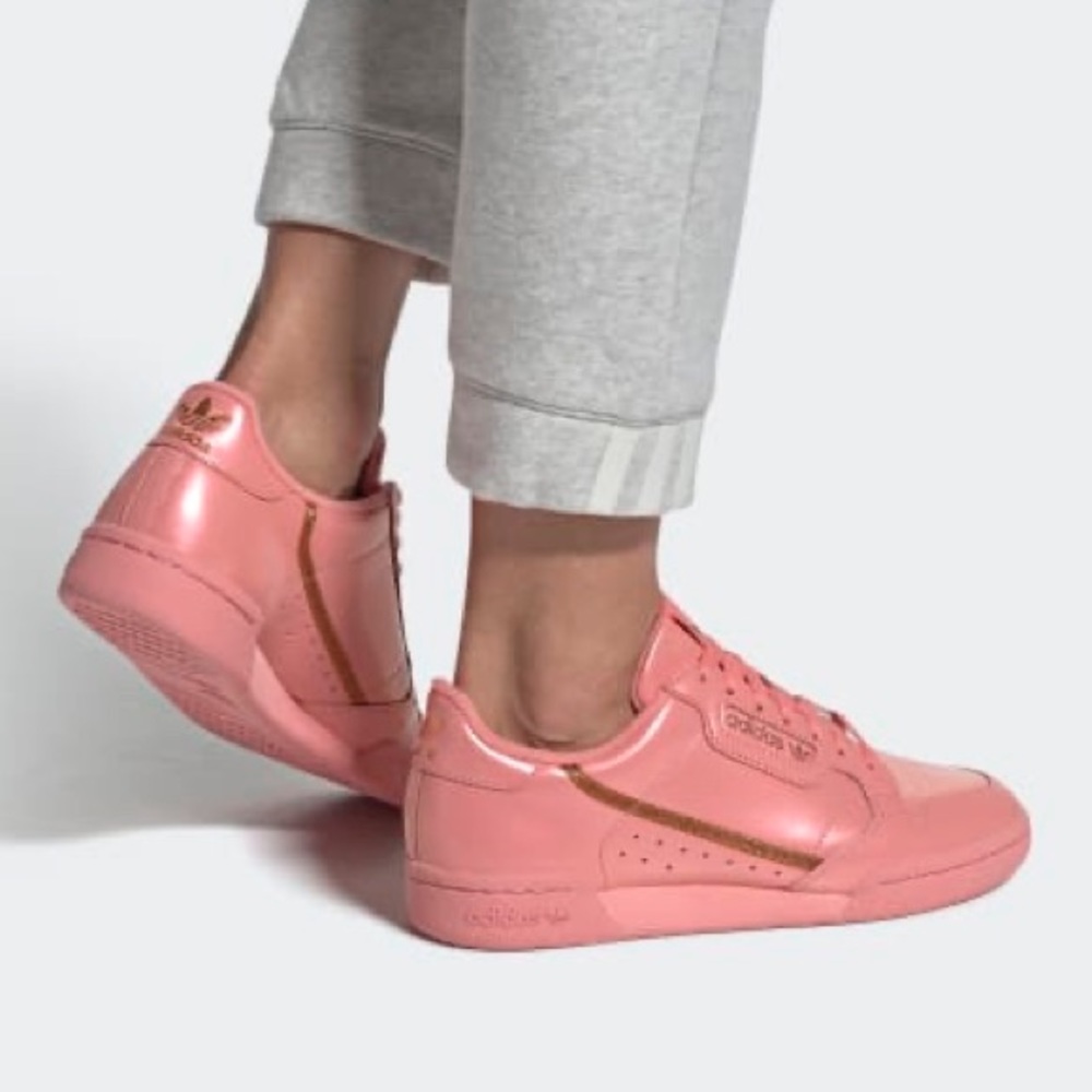 NWT Adidas continental 80 pink leather - Picture 3 of 10